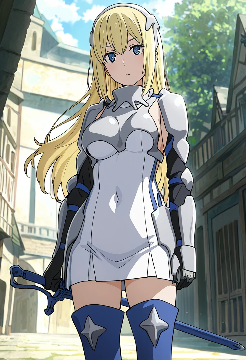 Featured image #5 for Ais Wallenstein - DanMachi [Character/Clothes/Outfit] (Illustrious)