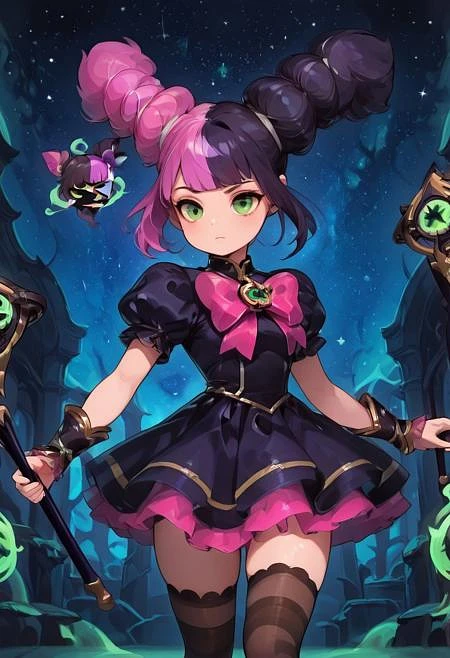 Featured image #2 for Lylia Solinst: Tricky Witch (Mobile Legends) [Illustrious & SD1.5]