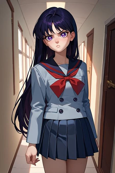 Featured image #3 for Sailor Mars/セーラーマーズ (Sailor Moon) SDXL LoRA | 3 Outfits [Pony Diffusion]