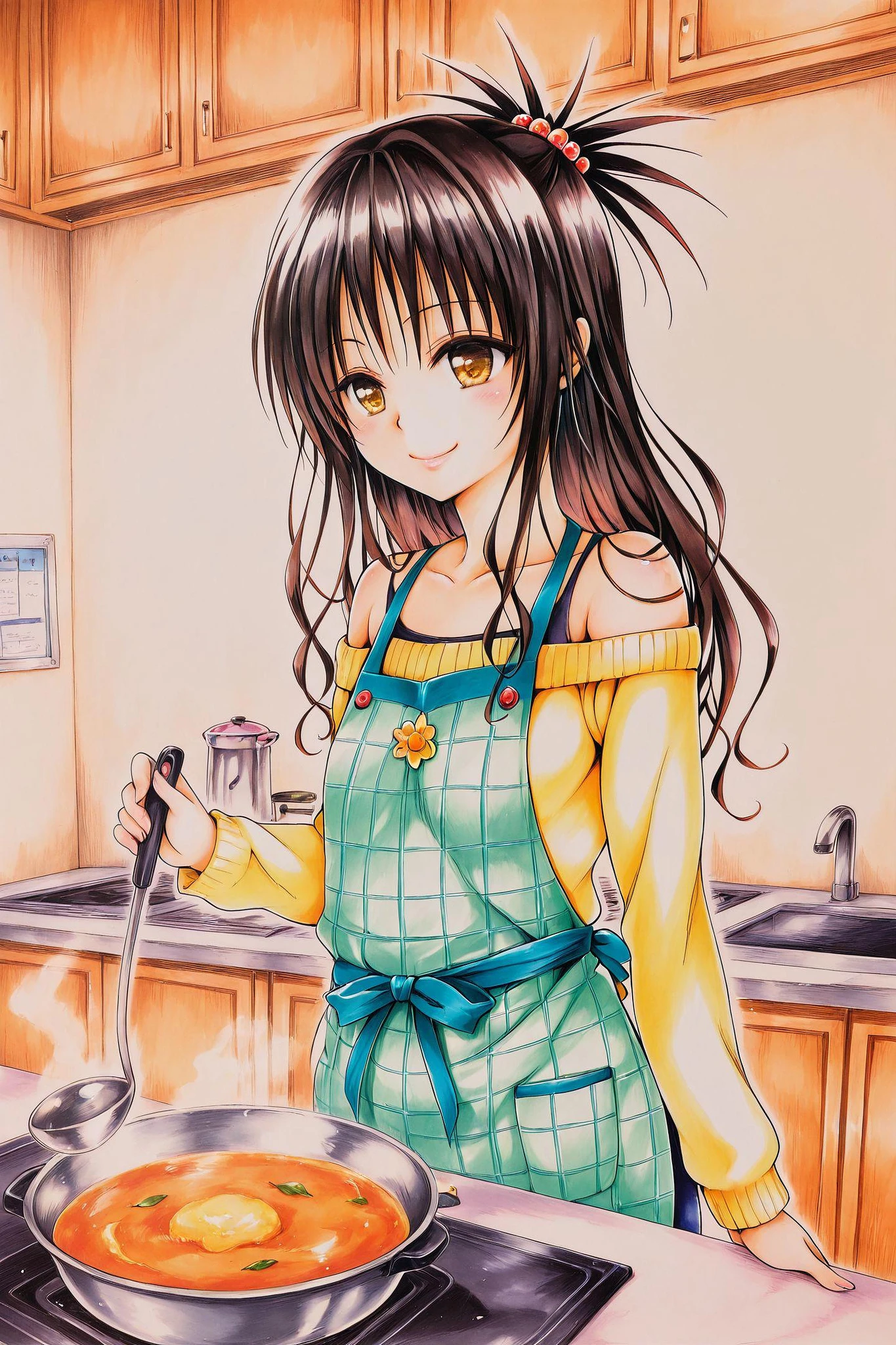 Featured image #3 for [illustrious XL] 21 in 1，Yabuki Kentarou/矢吹健太朗 《To Love Ru》/《出包王女》- Artist Style