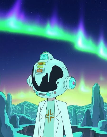 Featured image #4 for Rick and Morty Style - Flux Lora