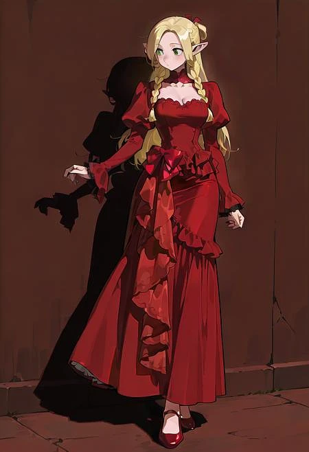 Featured image #3 for Gothic Fishtail Dress