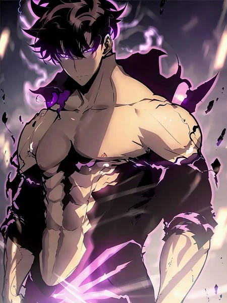 Featured image #2 for Sung Jinwoo (Solo Levelling) LoRA