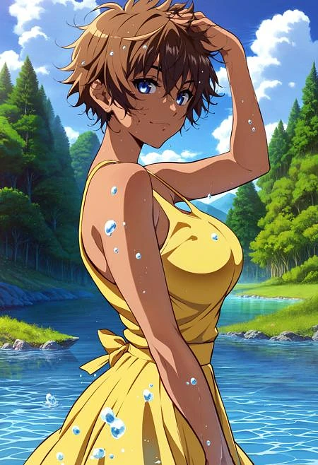 Featured image #6 for MeMaXL Flat Anime Style - Pony/XL/Illustrious Lora