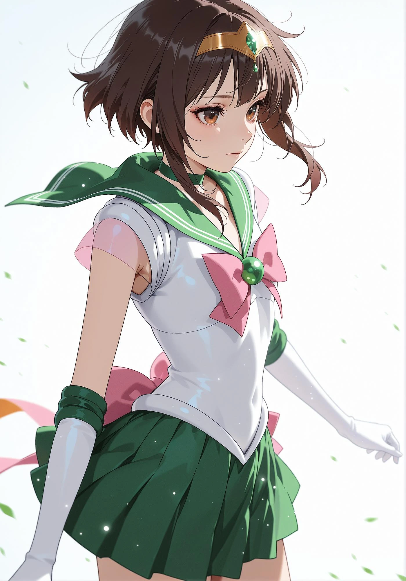 Featured image #4 for LoRA / illustriousXL / Sailor Jupiter from Bishoujo Senshi Sailor Moon (Cosplay+Character)