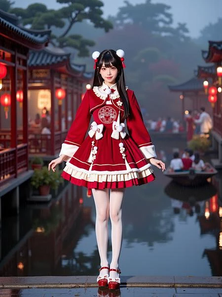 Featured image #4 for [Flux.1 D][Realistic] Chinese element clothing | 国风元素服饰