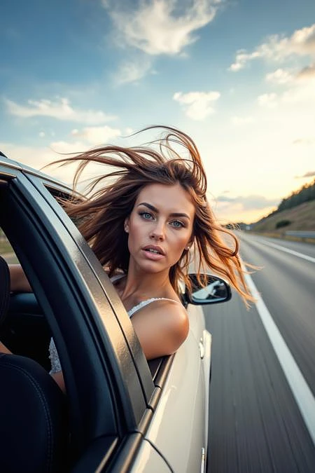 Featured image #2 for Hair Flow - (Flux + Illustrious + Pony)