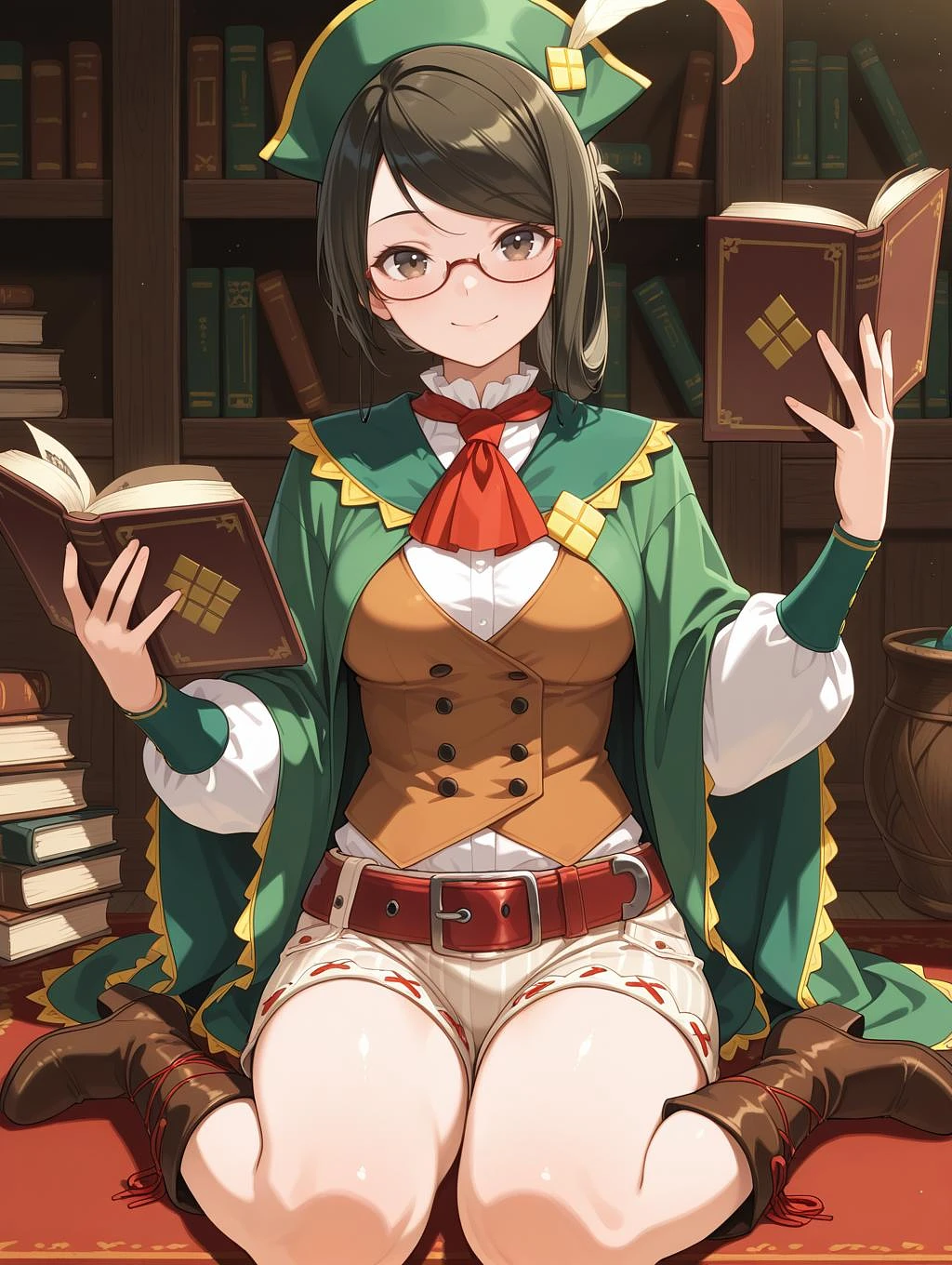 Featured image #4 for Monster Hunter (MH4) - Sophia - the Guildmarm (旅団の看板娘) illuXL
