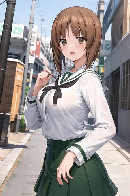 Featured image #4 for Girls und Panzer Nishizumi Miho
