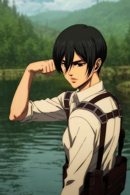 Featured image #4 for Mikasa Ackerman | Shingeki no Kyojin / Attack on Titan | Pony/Flux.1