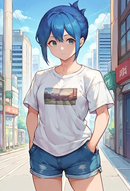 Featured image #5 for Kanoko Mamiya | Watashi no Yuri wa Oshigoto desu! | [Pony XL]