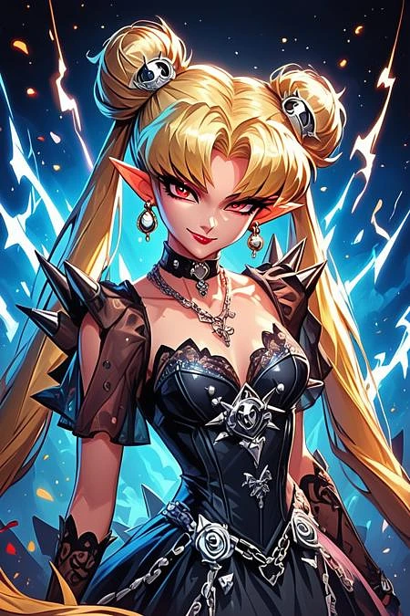 Featured image #2 for Cruel Moon: Spiked Rabbit (Sailor Moon AU) [Pony]