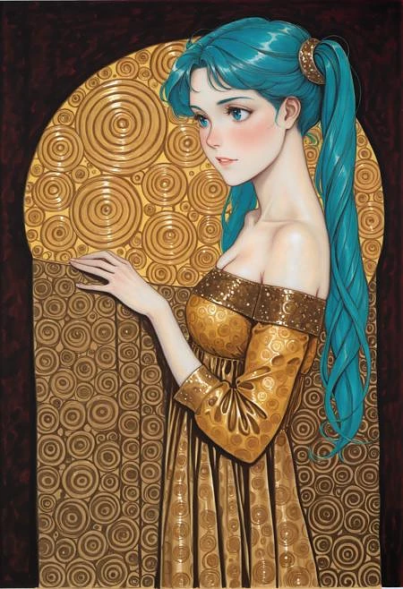 Featured image #1 for Vixon's Illustrious Styles - Gustav Klimt - Pose & Style