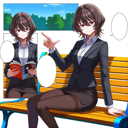 Featured image #2 for ダウナーお姉さん (ダウナーお姉さんは遊びたい) Ms.Downer (Miss Downer Plays)