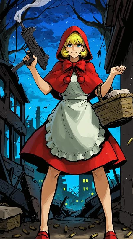 Featured image #4 for Baby Bonnie Hood [Darkstalkers][PONY/IL]
