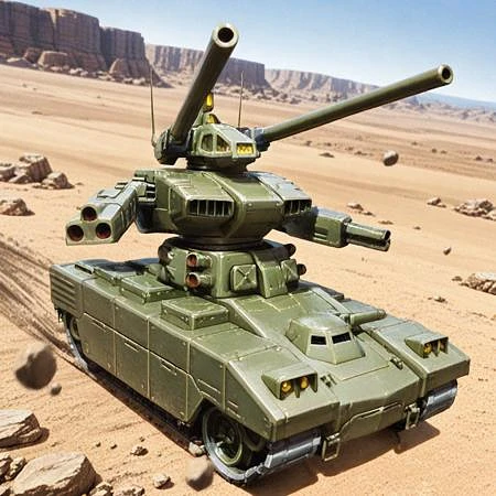 Featured image #2 for Mobile Suit Gundam RMV-1 ガンタンクⅡ [GUNTANK-II]