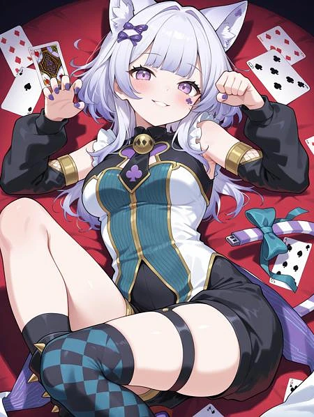 Featured image #6 for Yu-Gi-Oh! - M∀lice <P> Cheshire Cat - (マリス＜ポーン＞チェシャ・キャット) PonyXL