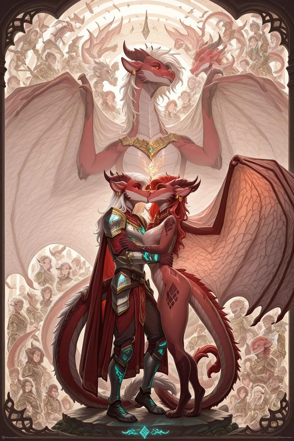 Featured image #1 for Azure & Crimson Mix
