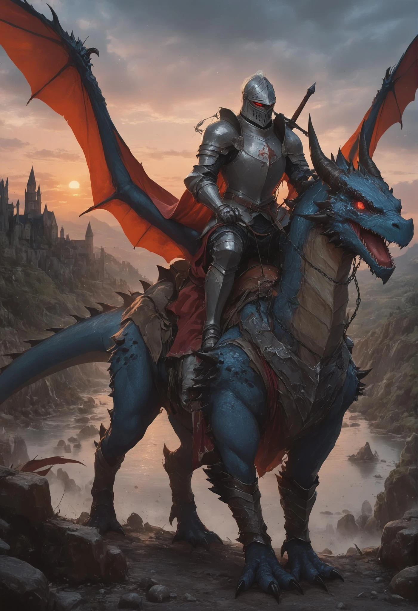 Featured image #2 for Mythical Beast Rider with Undercarriage [Dragon] - Concept (Illustrious)