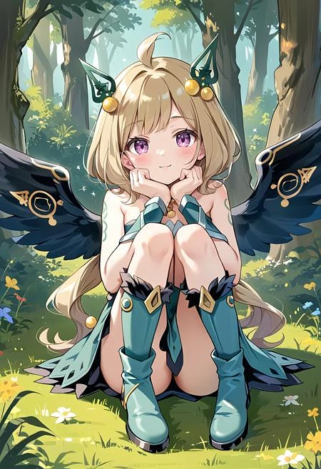 Featured image #4 for Yu-Gi-Oh! - Hugin the Runick Wings (神碑の翼フギン) PonyXL