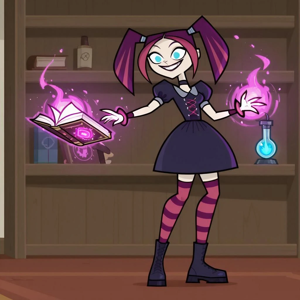Featured image #4 for Lauren "Scary Girl" (Total Drama) | illustriousXL