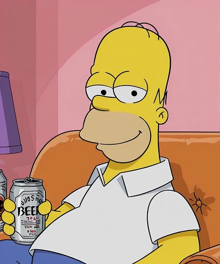 Featured image #3 for Homer Simpson (The Simpsons) Pony + Illustrious commission