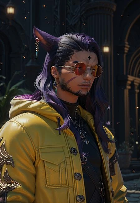 Featured image #4 for Face 2 Male Miqo'te - FFXIV LoRa