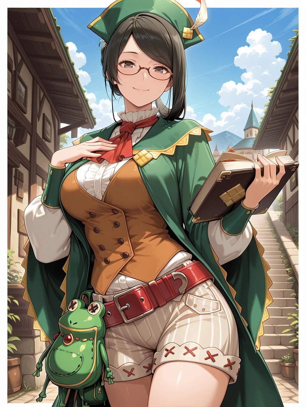 Featured image #1 for Monster Hunter (MH4) - Sophia - the Guildmarm (旅団の看板娘) illuXL