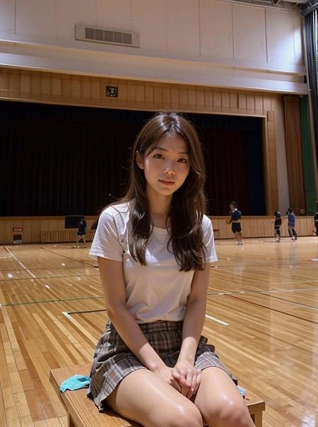 Featured image #1 for Japanese School Gymnasium / 日本の学校の体育館