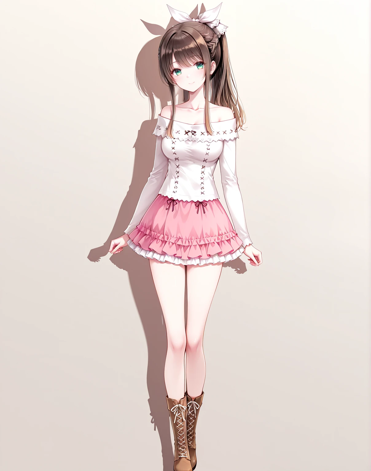 Featured image #2 for [costume]off-shoulder outfit/露肩装