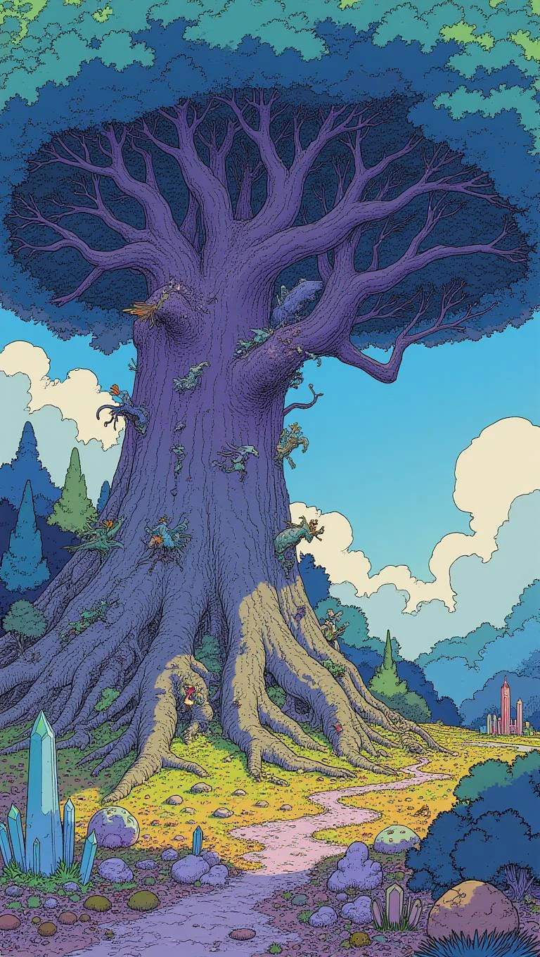 Featured image #5 for Ligne Claire (Mœbius-Jean Giraud) - [STYLE] [LORA] [FLUX]