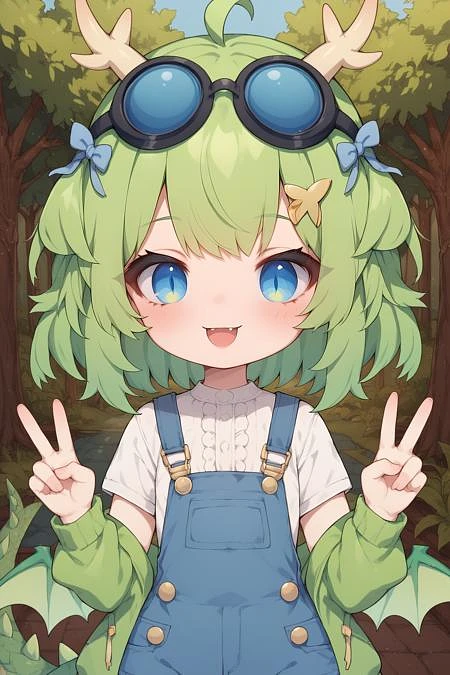 Featured image #2 for Dragon Girl (VTuber) - Comission LoRA PonyXL