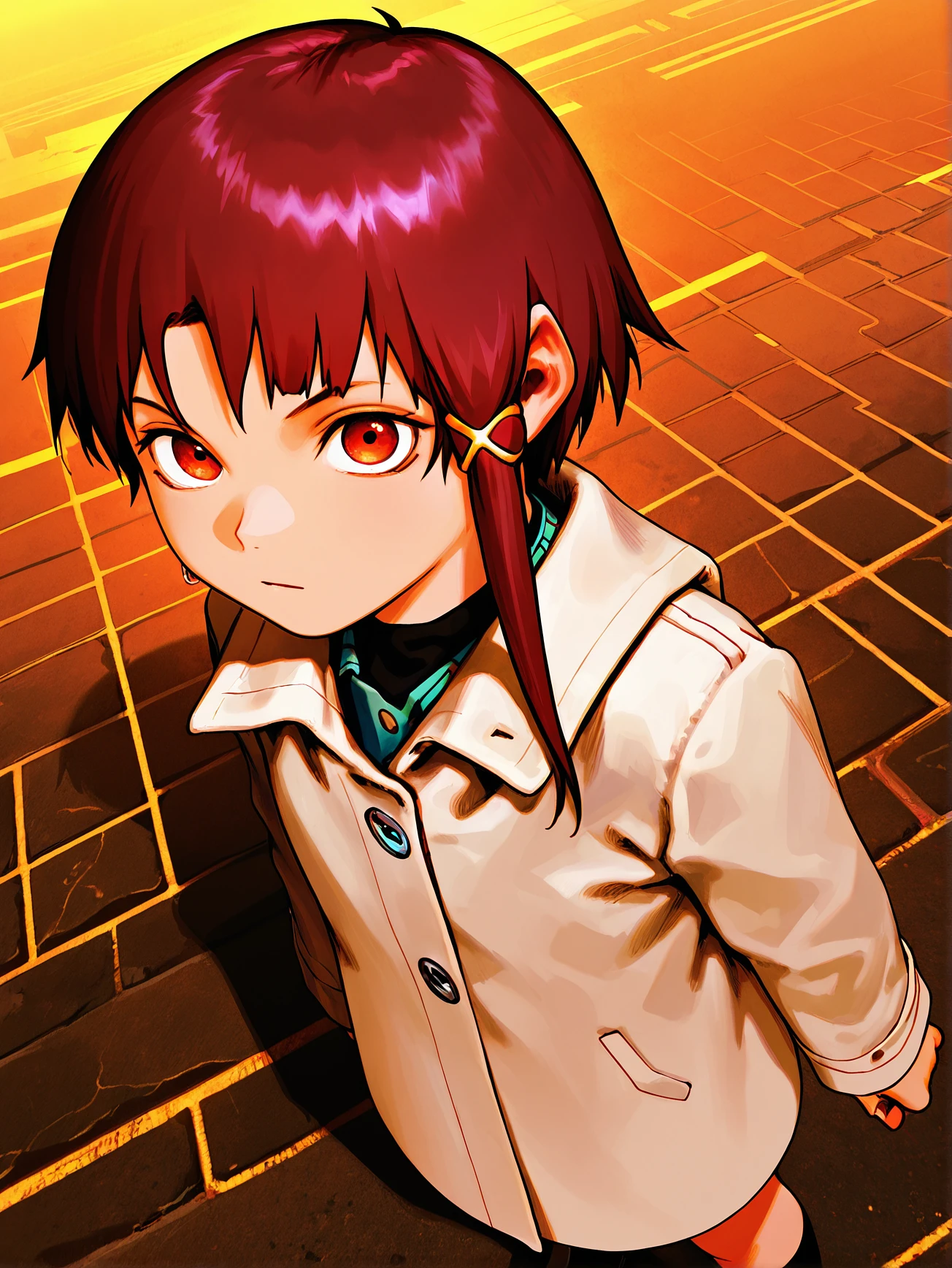 Featured image #2 for Lain Iwakura - yoshitoshi ABe (安倍 吉俊) - Character/Artists Style ILL 2.0