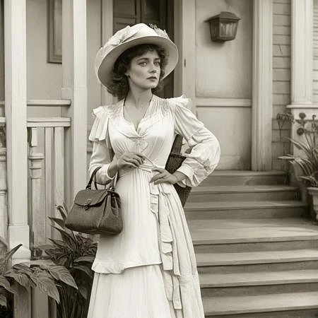 Featured image #6 for 1900s Drama Movie (SD1, SDXL, Illustrious, Flux)