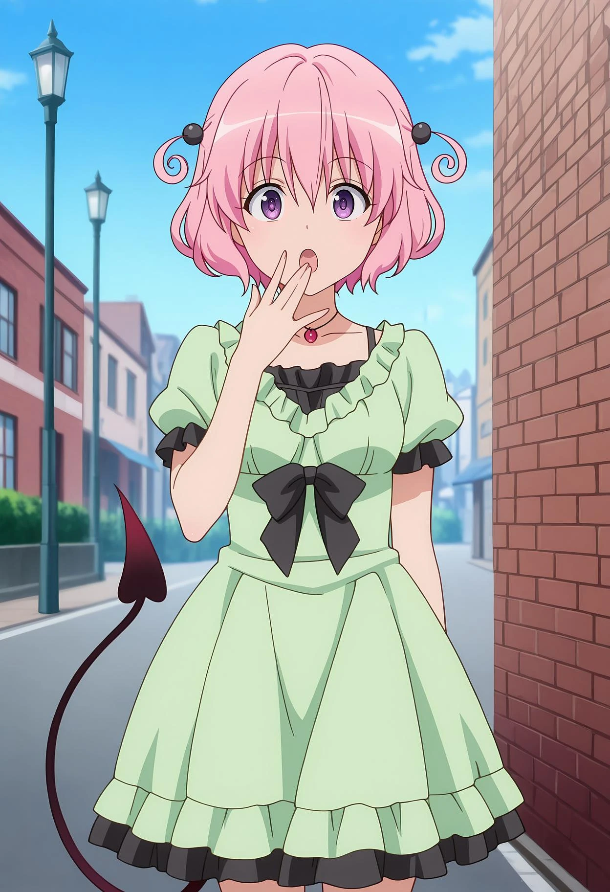 Featured image #4 for Momo Velia Deviluke [9 outfits] | Illustrious | To LOVE-Ru