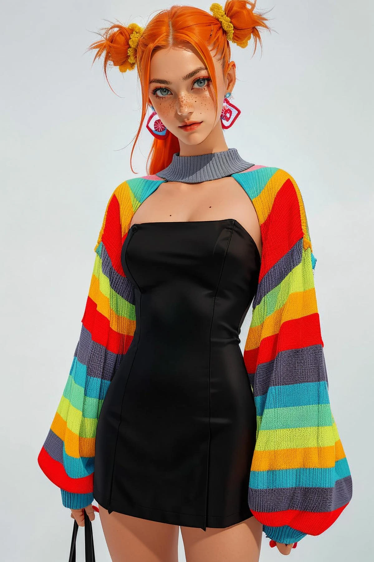 Featured image #5 for Clowncore Dress & Shrug