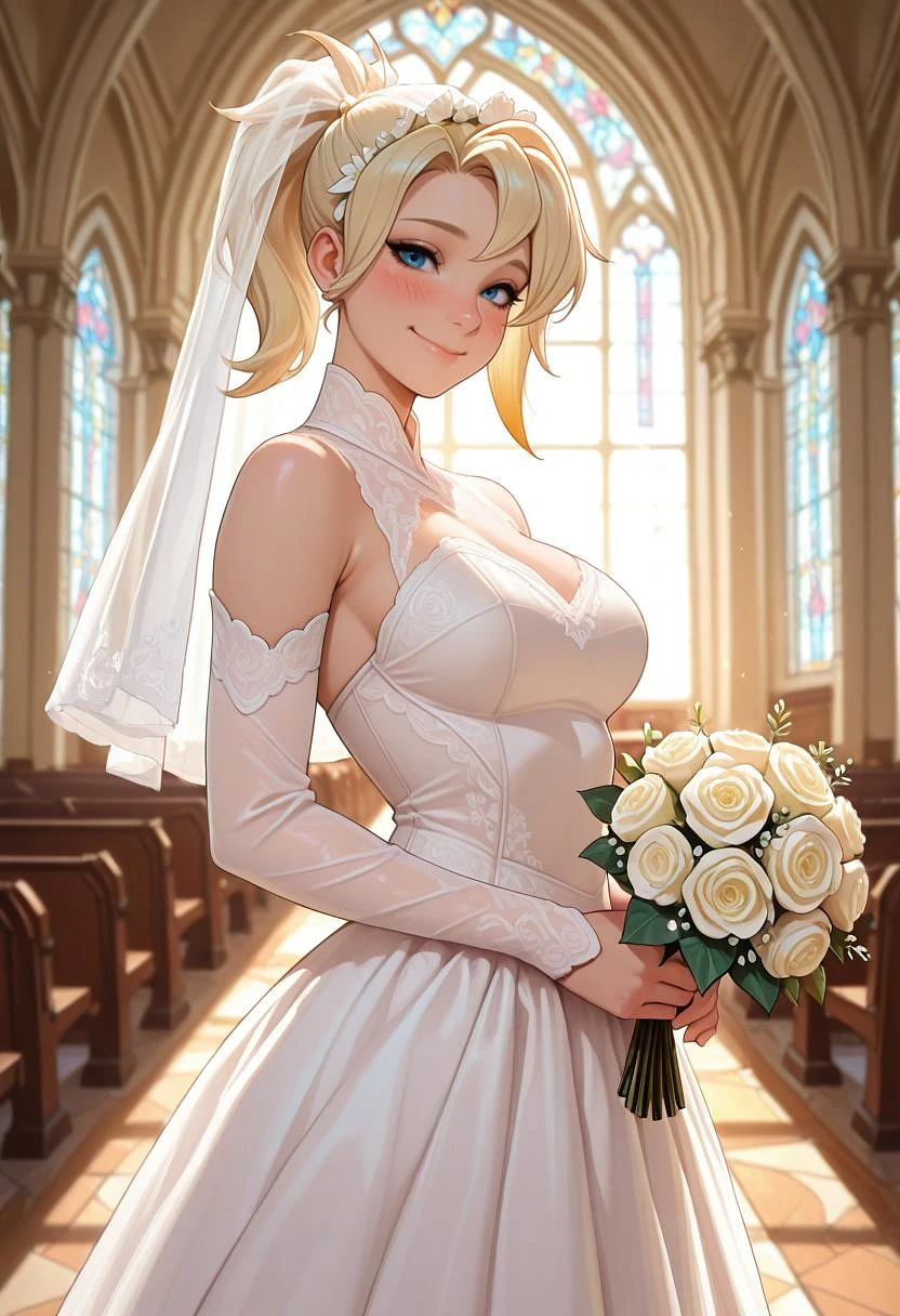 Featured image #4 for Mercy from Overwatch [IllustriousXL]