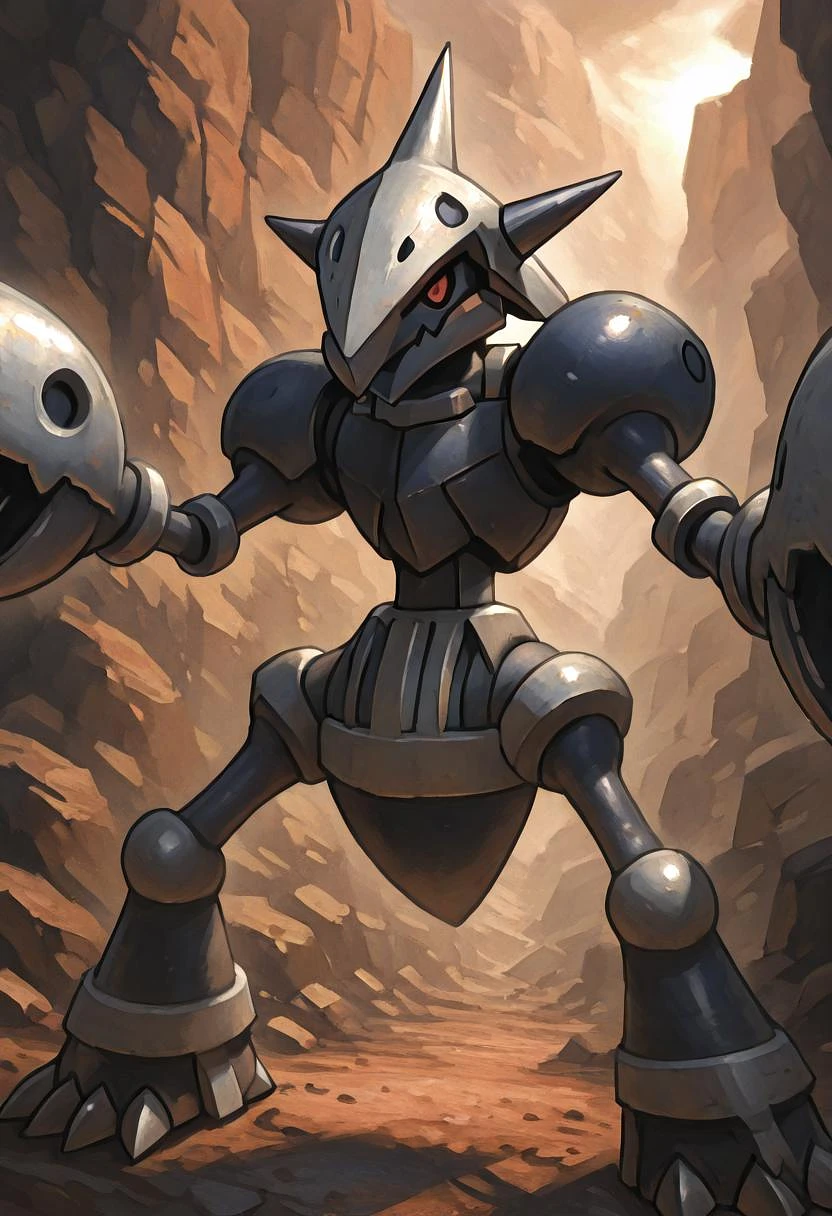 Featured image #2 for Steeldier: Steel Soldier Ant | Aggron x Scizor (Pokemon) (Citron OC) [Illustrious]