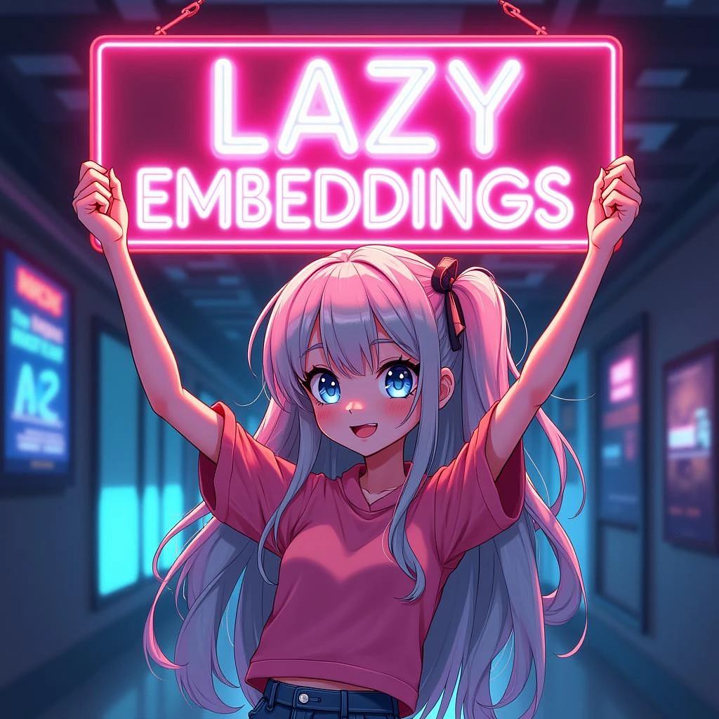 Featured image #1 for LazyPositive and LazyNegative embeddings illustrious NoobAI Pony SDXL