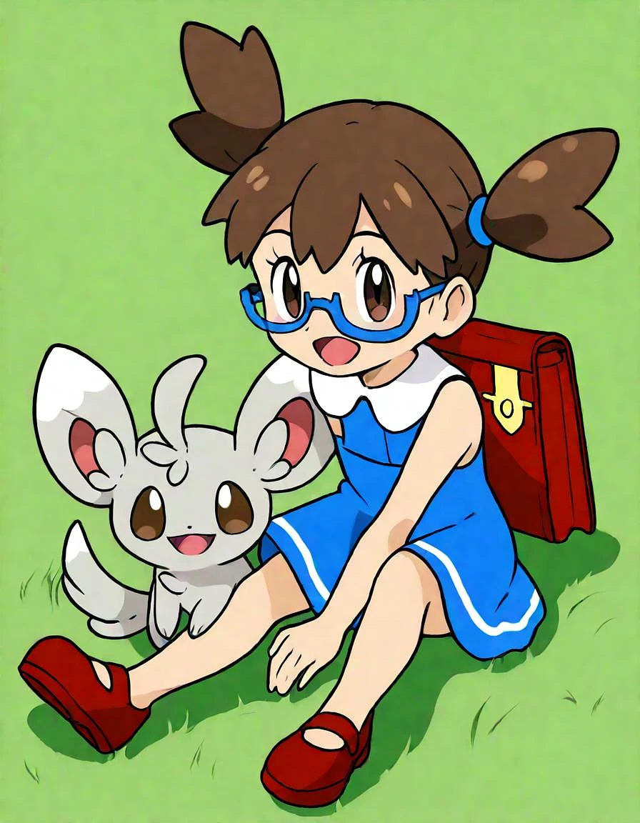 Featured image #1 for Pokemon Black and White School Kid (塾がえり) / Amanita (ショウロ)