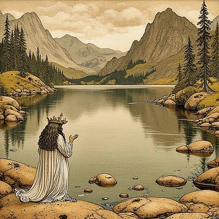 Featured image #1 for John Bauer Style - Swedish painter and illustrator
