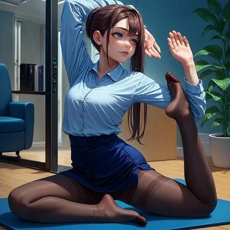 Featured image #1 for Pigeon Yoga Pose | Concept / Pose LoRA XL