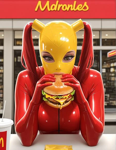 Featured image #5 for Latex Hood [Flux/illustrious/PonyXL/1.5]
