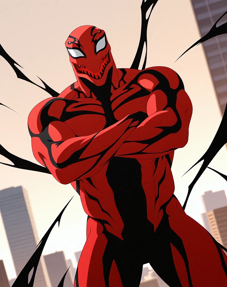 Featured image #4 for Carnage Ultimate Spiderman Cartoon (Marvel Comics) (Illustrious) (AD)