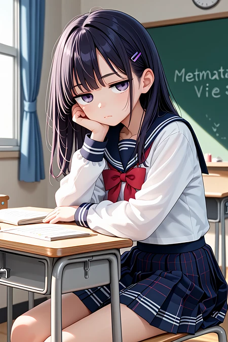 Featured image #4 for [SDXL] Comic Jitome 01 / ジト目(デフォルメ型) 01