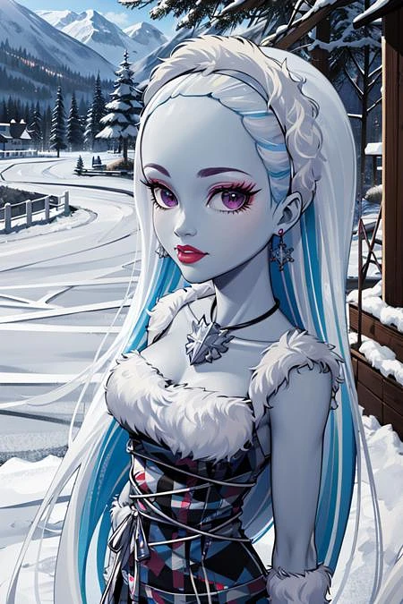 Featured image #6 for Abbey Bominable (Monster High) [Pony & SD1.5]