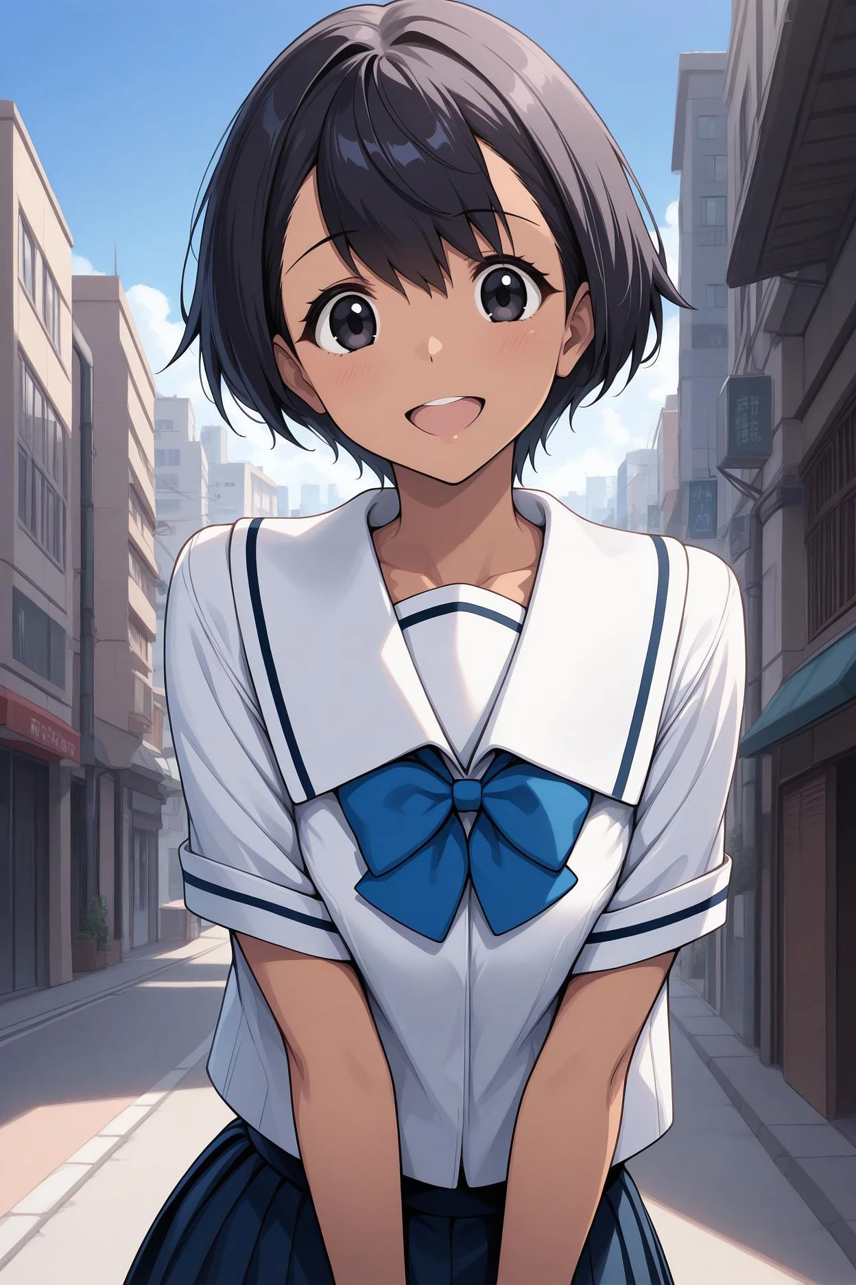 Featured image #1 for Junna Daitoku/大徳 淳和 (Robotics;Notes) SDXL LoRA [Illustrious]
