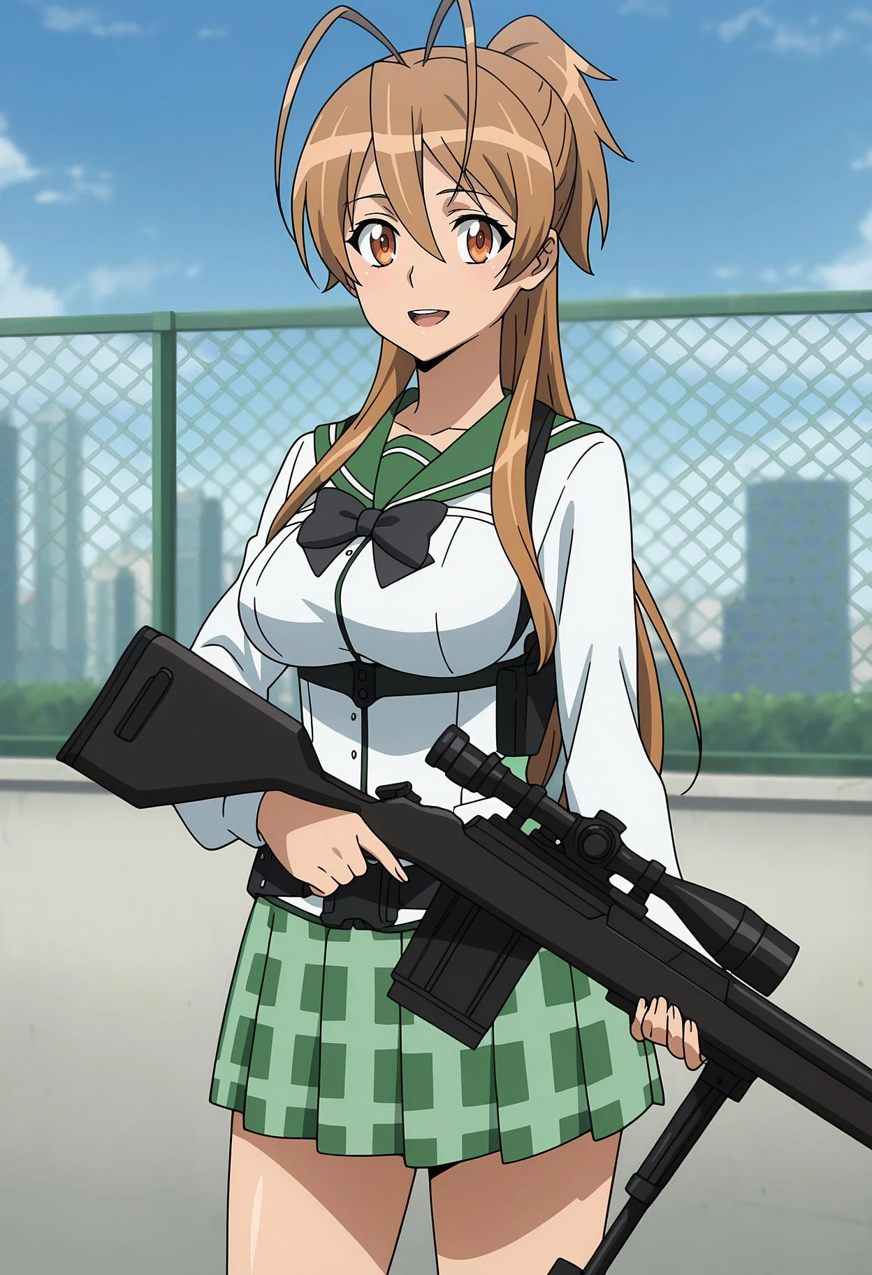 Featured image #1 for Miyamoto Rei [4 outfits] | Illustrious | Highschool of the Dead