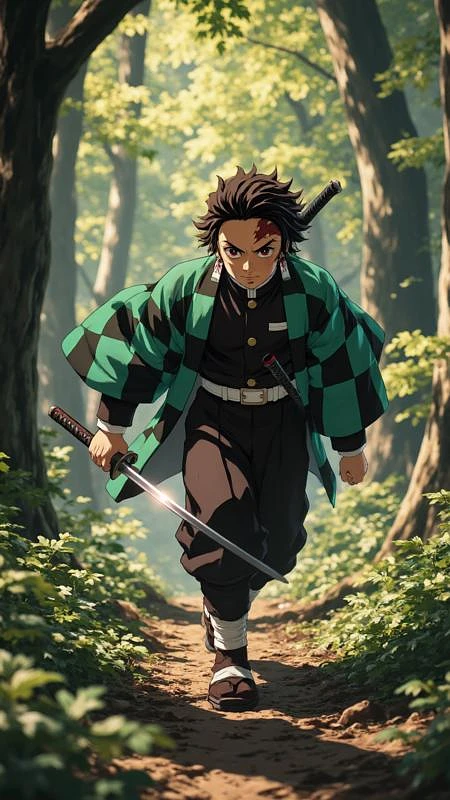 Featured image #1 for Tanjiro Kamado (Demon Slayer) FLUX