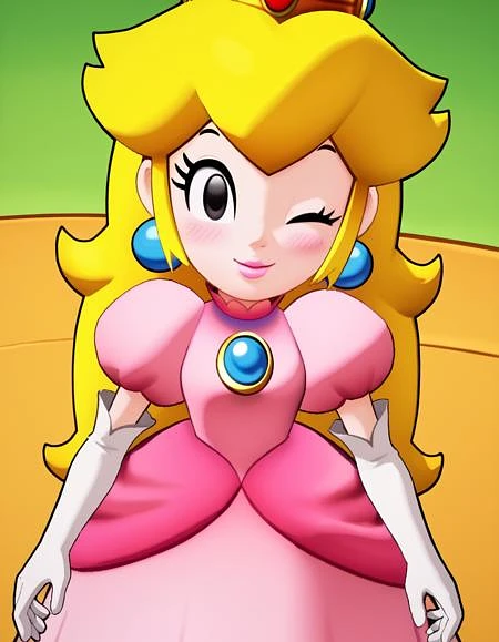 Featured image #4 for Princess Peach (ピーチ姫) - Super Mario Bros - COMMISSION